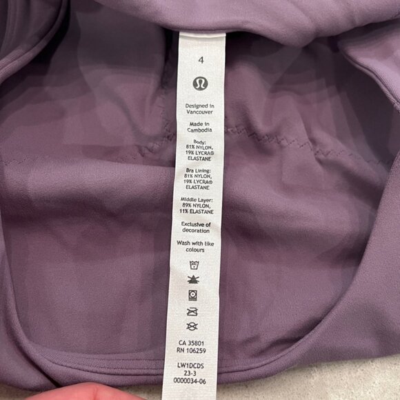 Lululemon NWT Align High-Neck Tank Top Purple Ash - Picture 11 of 12